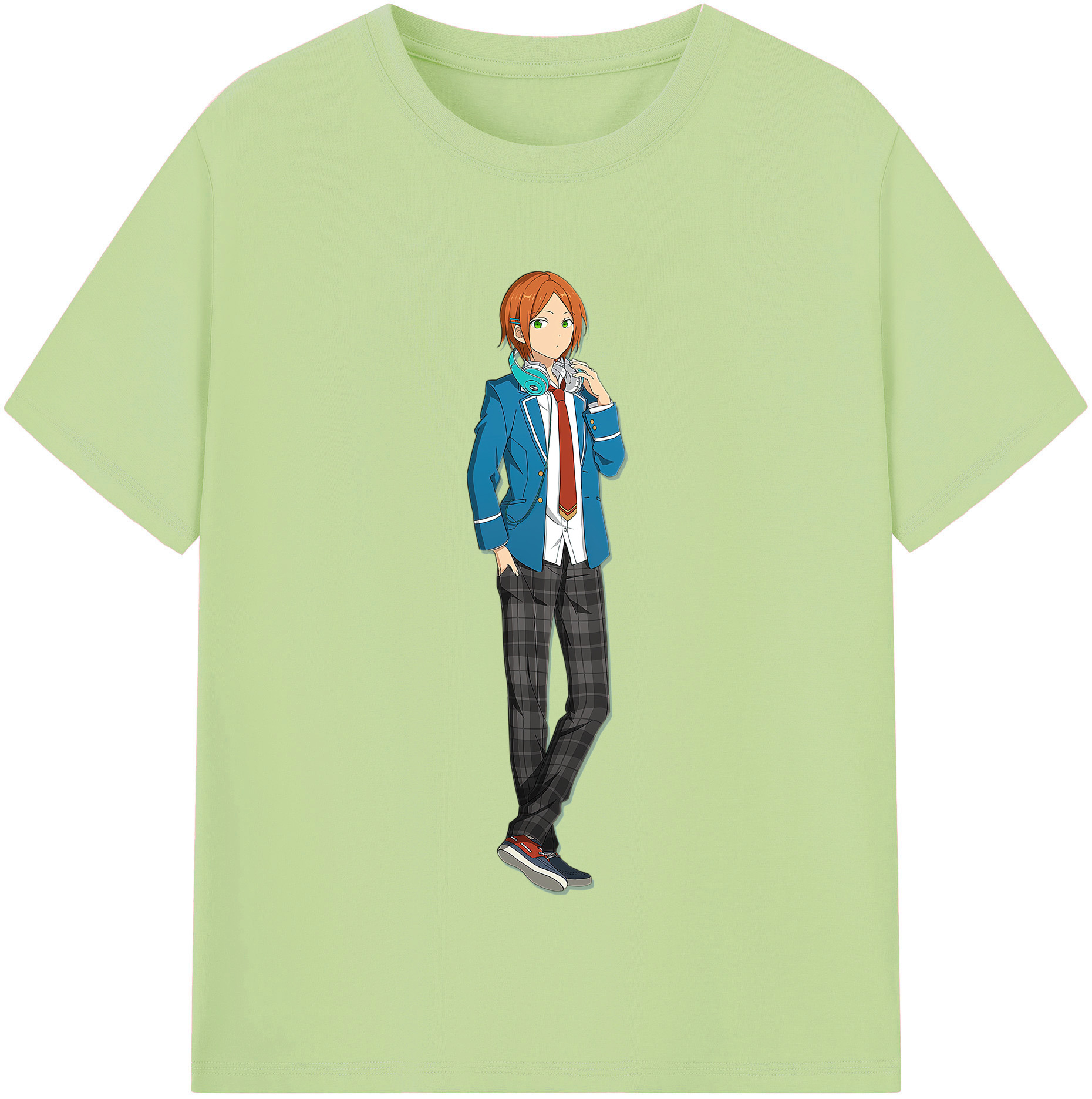 （画像用） あんさんぶるスターズ! Ensemble Stars 綿100％半袖Tシャツ（フロントプリント）